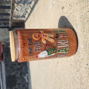 Glitter snow globe  tumbler